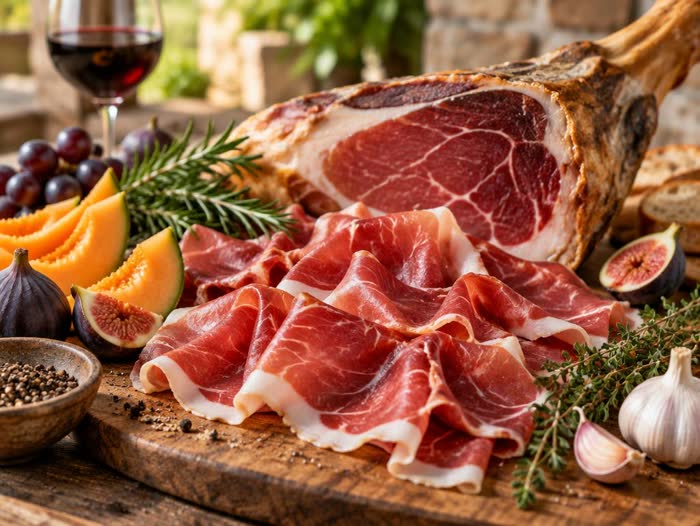 Jambon sec de pays