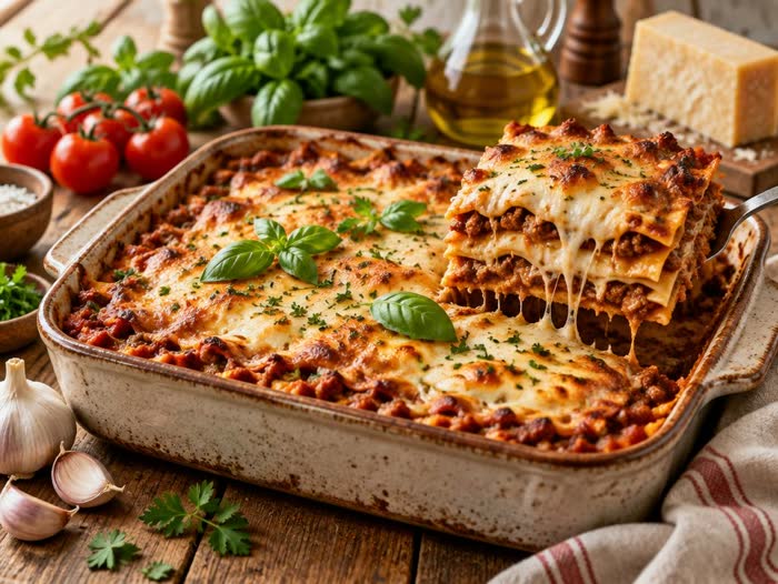 Lasagnes maison