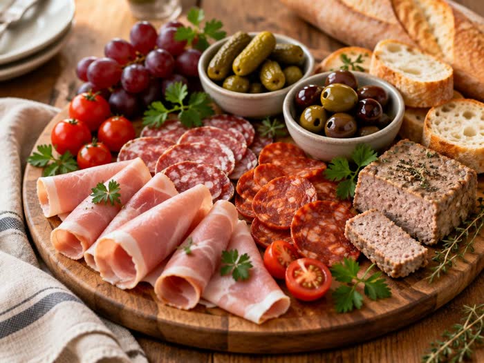 Plateau charcuterie 4 personnes