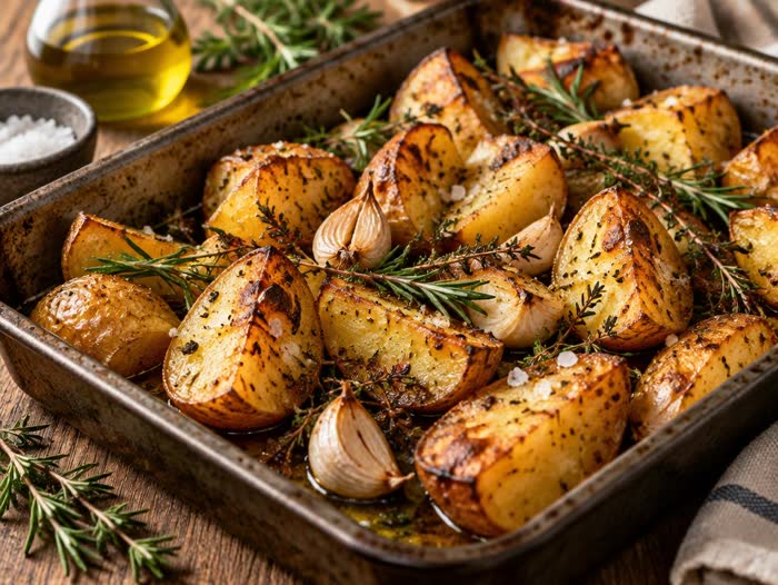 Pommes de terre rôties
