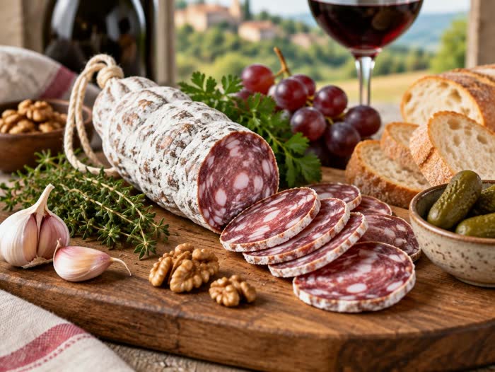 Saucisson sec artisanal