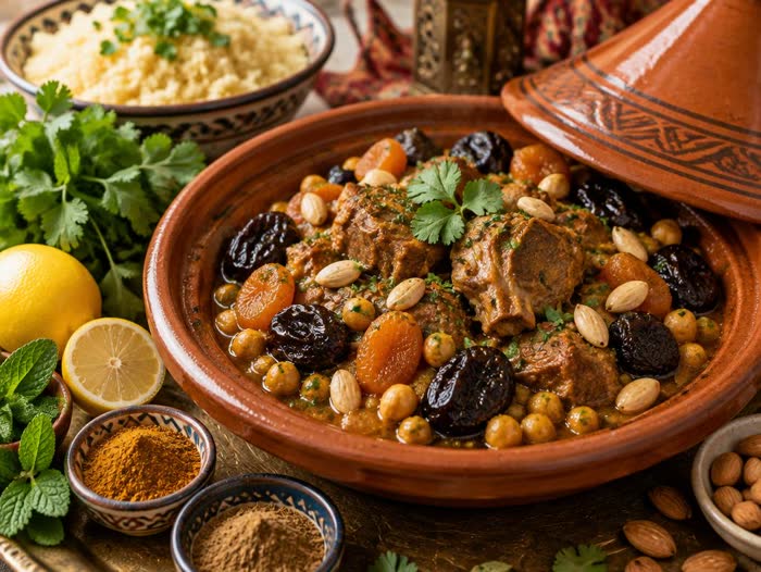 Tagine d'agneau