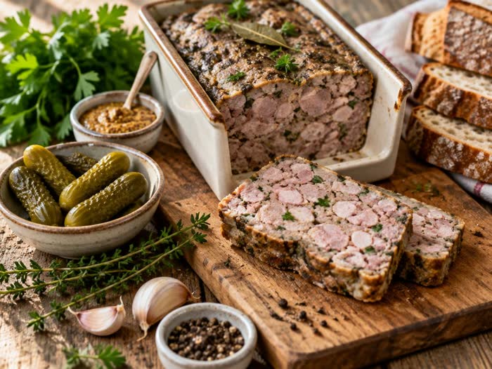 Terrine maison au persil